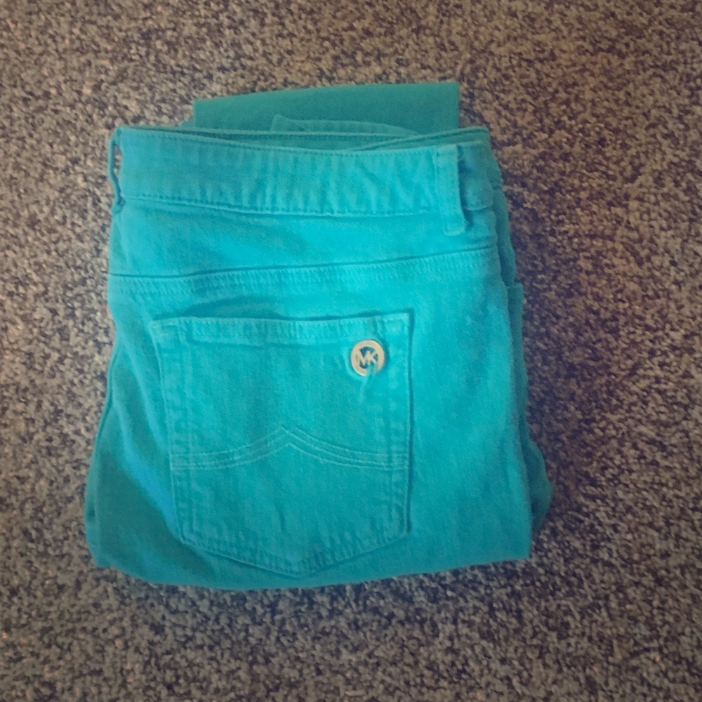 Teal Micheal Kors Jeans